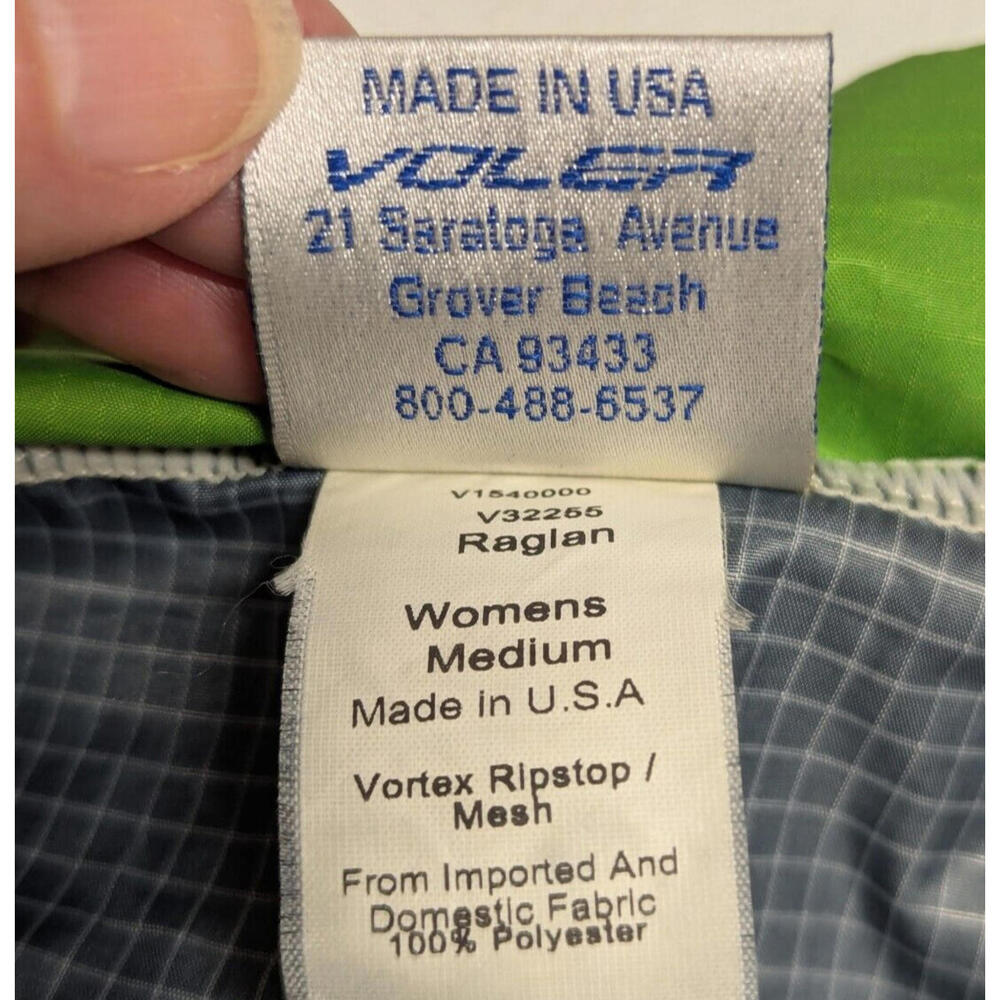 Voler Cycling Jacket Womens Sz MedLong Sleeve Vented Mesh 2-Way Zip - Picture 8 of 8